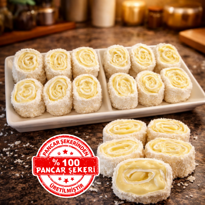 Dadak Hindistan Cevizli Kaymak Kremalı Lokum