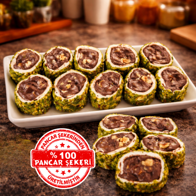 Dadak Pirinç Antep Fıstıklı Çikolata Fındıklı Lokum 
