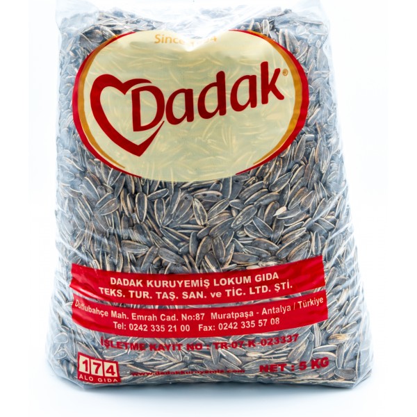 Tuzlu Siyah Çekirdek [5 Kg]