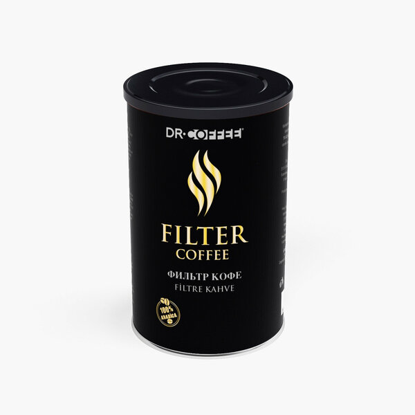 Drcoffee Filtre Kahve 200Gr Teneke